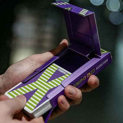 Tempo-Lab Purple Playing Cards-ARK Playing Cards-Deinparadies.ch