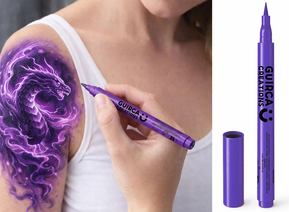 Temporärer Tattoostift | Lila-Guirca-Deinparadies.ch