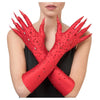 Teufelin Handschuhe mit Krallen | rot-Smiffys-Deinparadies.ch