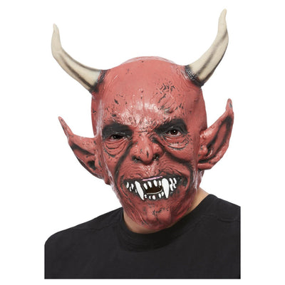 Teufelmaske Devil Mask mit Hörner Smiffys bei Deinparadies.ch