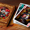 Le carte da gioco Animal Instincts Poker e Oracle (Wizard).