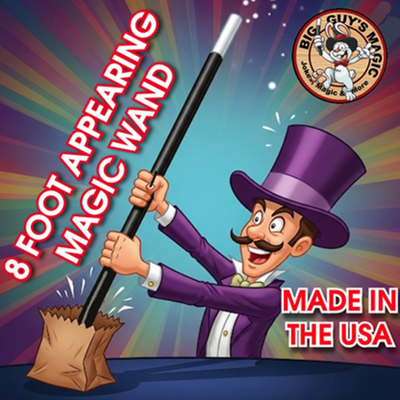 The Appearing 8-Foot Wand! By Big Guys Magic-Big Guys Magic-Deinparadies.ch
