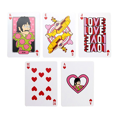 The Beatles Yellow Submarine Playing Cards-David Jon-Deinparadies.ch