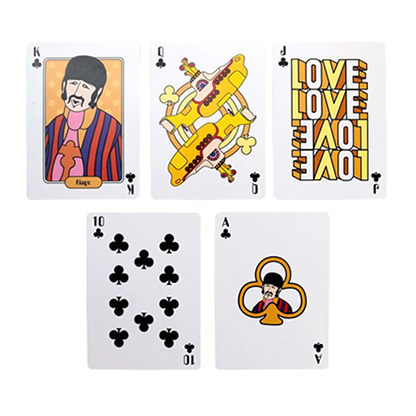 The Beatles Yellow Submarine Playing Cards-David Jon-Deinparadies.ch