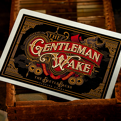The Beetle Backs (Cobalt Edition) Playing Cards-The Gentleman Wake, INC.-Deinparadies.ch