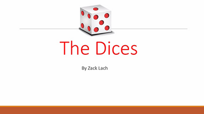 The Dices de Zack Lach - Video Descargar Zack Lach en Deinparadies.ch