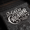 The Great Creator Playing Cards | Riffle Shuffle - Silver - Riffle Shuffle