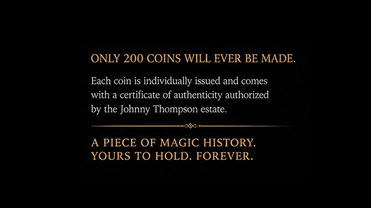 The Great Tomsoni Commemorative Coin-Magic of Dexter Productions-Deinparadies.ch