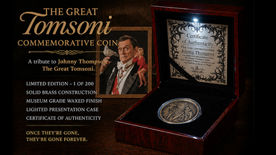 The Great Tomsoni Commemorative Coin-Magic of Dexter Productions-Deinparadies.ch