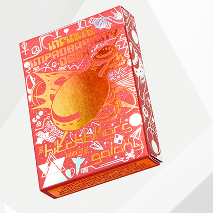 The Hitchhiker's Guide to The Galaxy- The Infinite Improbability Deck (Orange/RED 42)-Deinparadies.ch-Deinparadies.ch