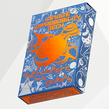 The Hitchhiker's Guide to The Galaxy- The Infinite Improbability Deck (Whale Blue)-Deinparadies.ch-Deinparadies.ch