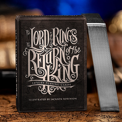 The Lord of the Rings - Return of the King Playing Cards (Black Gilded Edition) | Kings Wild-Deinparadies.ch-Deinparadies.ch