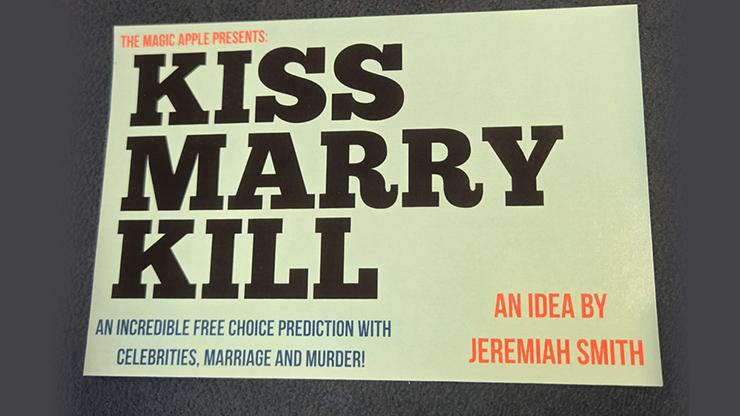 The Magic Apple presents Kiss Marry Kill | Jeremiah Smith-Magic Apple-Deinparadies.ch