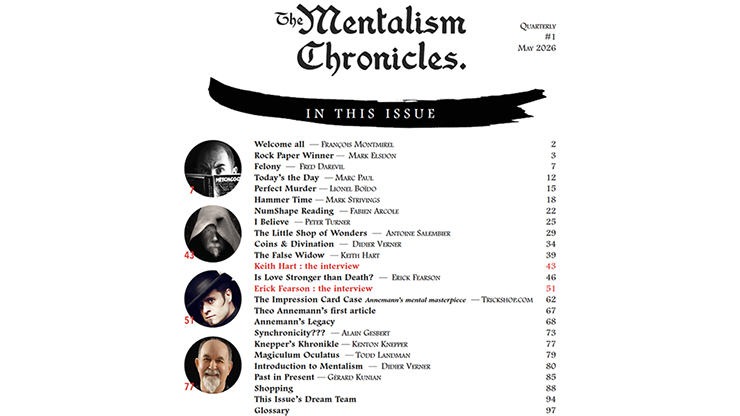 The Mentalism Chronicles Vol. 1-Fantaisium-Deinparadies.ch