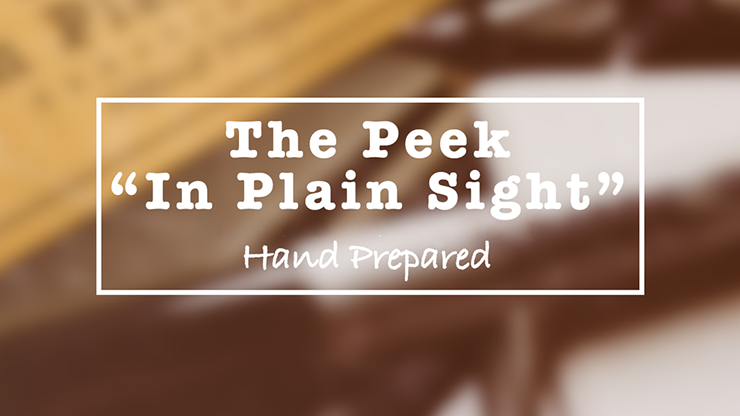 The Peek- In Plain Sight | Casper Ryan