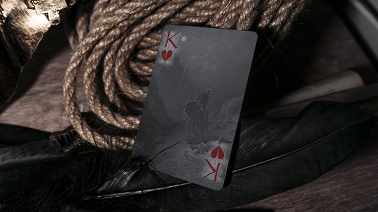 Le carte da gioco Raven Black Dusk