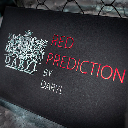 The Red Prediction (Gimmicks and Online Instruction) by DARYL Murphy's Magic bei Deinparadies.ch
