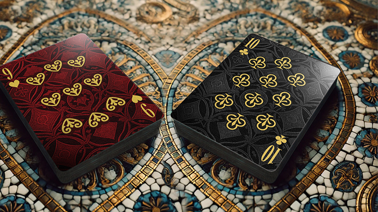The Spirit of Cubism (Dark Black) Playing Cards-Deinparadies.ch-Deinparadies.ch