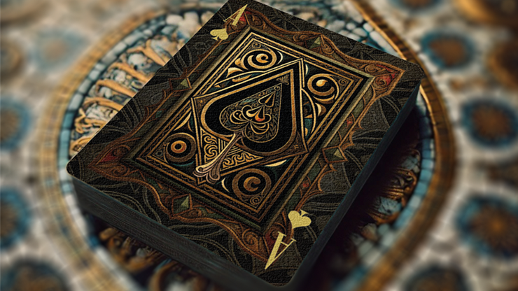 The Spirit of Cubism (Dark Black) Playing Cards-Deinparadies.ch-Deinparadies.ch