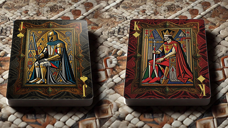 The Spirit of Cubism (Dark Black) Playing Cards-Deinparadies.ch-Deinparadies.ch