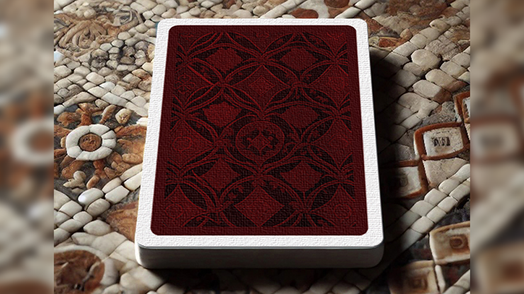 The Spirit of Cubism (Dark Red) Playing Cards-Deinparadies.ch-Deinparadies.ch