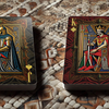 The Spirit of Cubism (Dark Red) Playing Cards-Deinparadies.ch-Deinparadies.ch