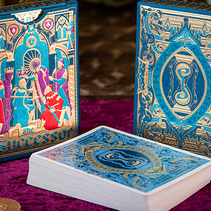 The Successor Royal Blue Edition Playing Cards The Gentleman Wake, INC. bei Deinparadies.ch