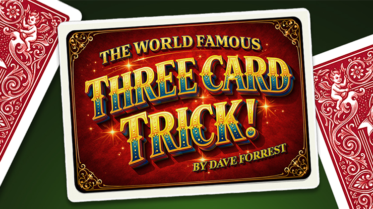 The Three Card Trick V1 (Family Version)-David Forrest-Deinparadies.ch