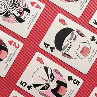 The Three Kingdoms of Peking Opera Playing Cards-David Jon-Deinparadies.ch