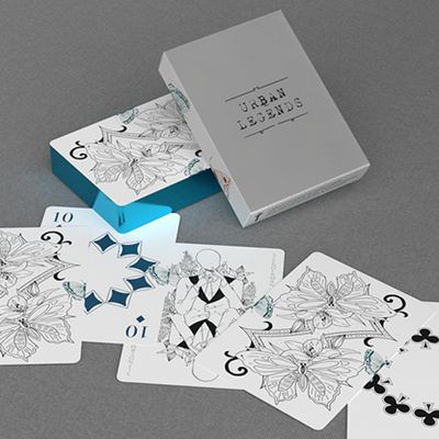 The Urban Legends (US-Gilded Edition) Playing Cards-GABANGEL-Deinparadies.ch