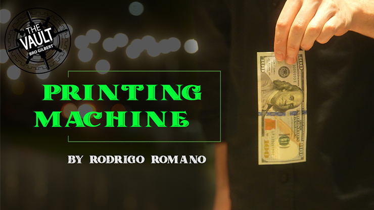 The Vault - Printing Machine by Rodrigo Romano - Video Download Rodrigo Romano bei Deinparadies.ch
