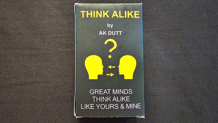 Think Alike | A.K. Dutt ASTONISHING MAGIC bei Deinparadies.ch
