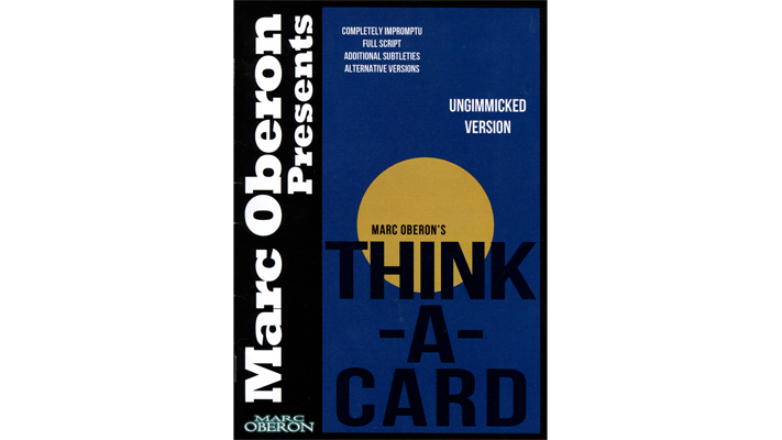 Thinka-Card (ungimmicked version) by Marc Oberon - ebook Marc Oberon bei Deinparadies.ch