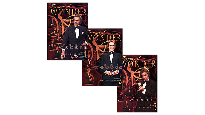 Tommy Wonder Visions of Wonder Set (Vol 1 thru 3) - Video Download Murphy's Magic bei Deinparadies.ch
