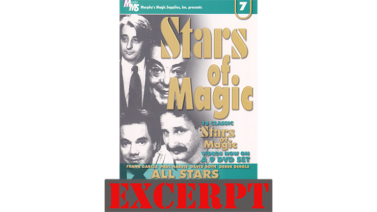 Too Many Cards - Video Download (Excerpt of Stars Of Magic #7 (All Stars))