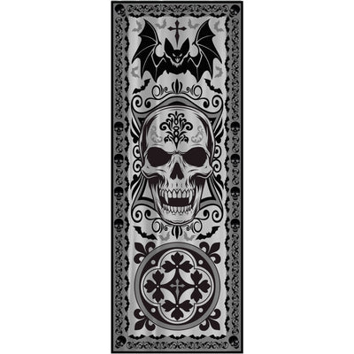 Totenkopf und Fledermaus Fensterdekoration-Guirca-Deinparadies.ch