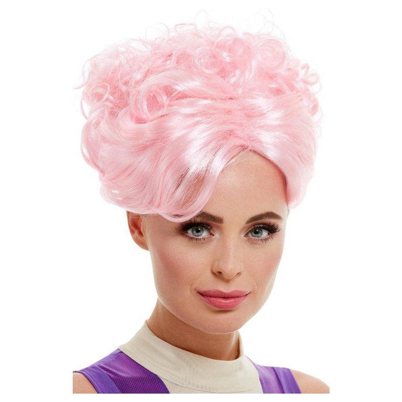 Trapeze Artist Wig Rosa Smiffys at Deinparadies.ch