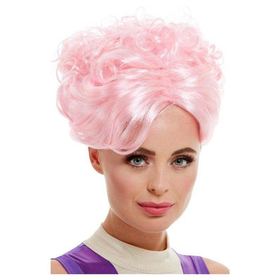 Trapeze Artist Wig Rosa Smiffys at Deinparadies.ch