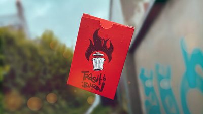 Cartes à jouer Trash & Burn (rouge) par Howlin' Jacks Deinparadies.ch à Deinparadies.ch