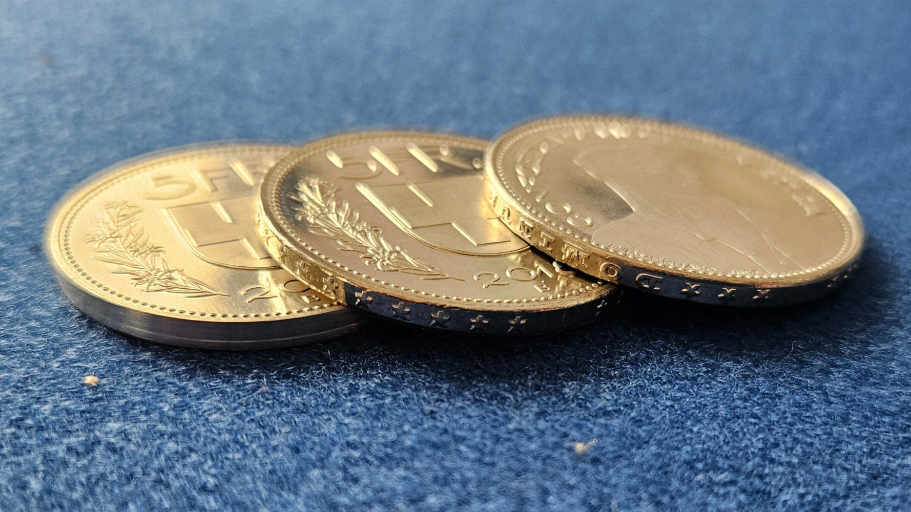 Triad Coins | Schweizerfranken-Roy Kueppers-Deinparadies.ch