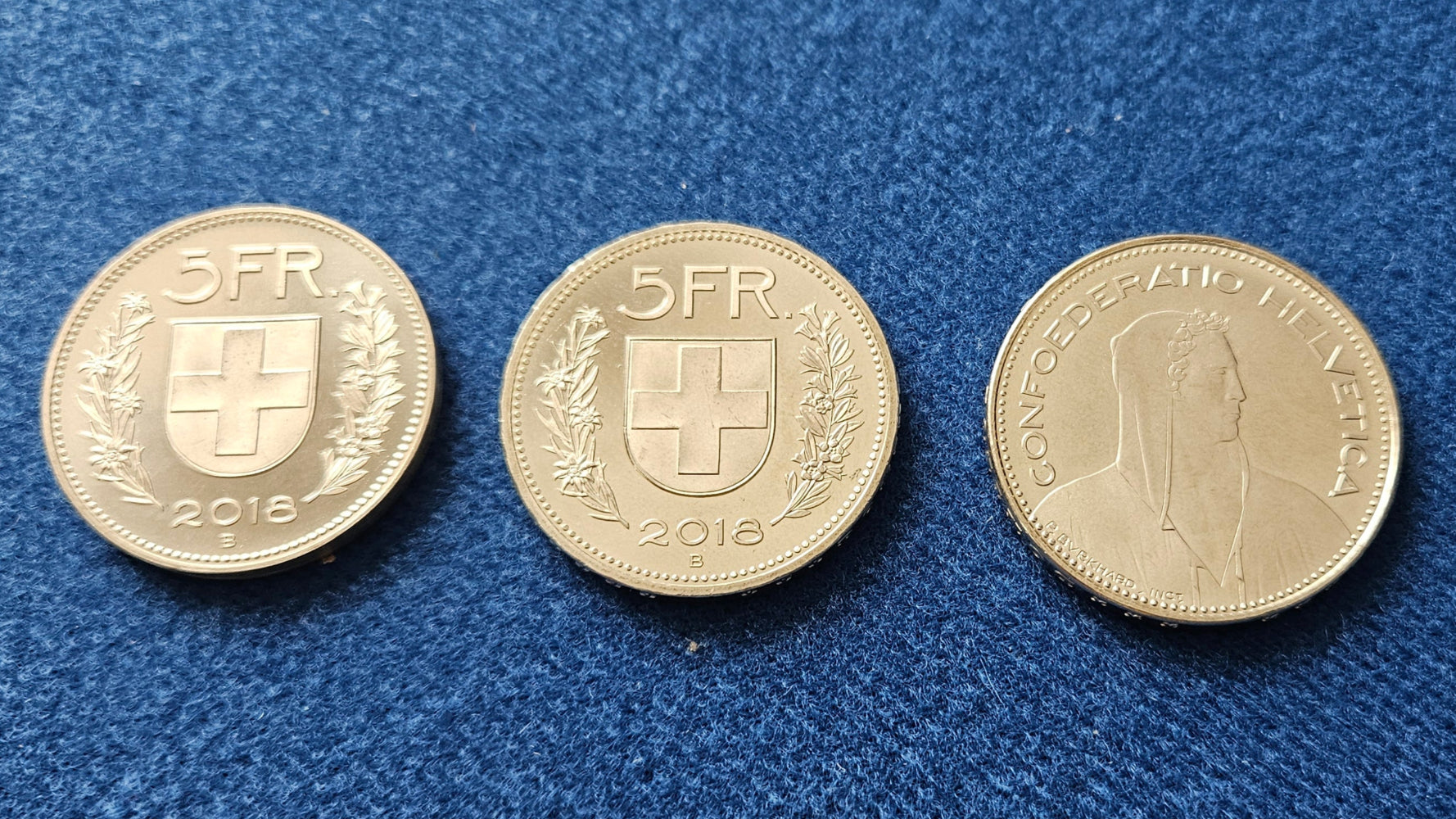 Triad Coins | Schweizerfranken-Roy Kueppers-Deinparadies.ch