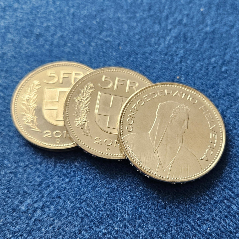 Triad Coins | Schweizerfranken-Roy Kueppers-Deinparadies.ch