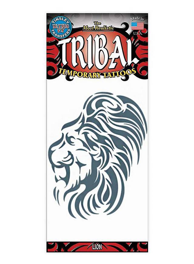 Tribal Tattoo Lion | Klebetattoos-Tinsley Transfers-Deinparadies.ch