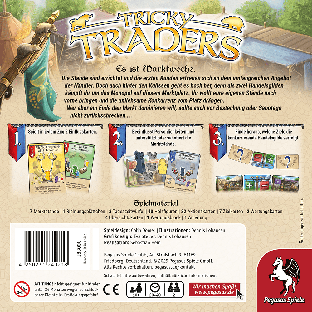 Tricky Traders | Spiel-Pegasus-Deinparadies.ch