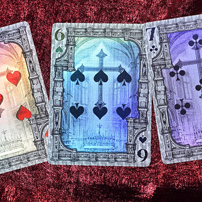 Trinity of Night - Demon Hunter HOLO Playing Cards | Evokad-Secret Factory-Deinparadies.ch
