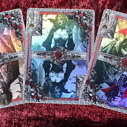 Trinity of Night - Vampire HOLO Playing Cards | Evokad-Secret Factory-Deinparadies.ch