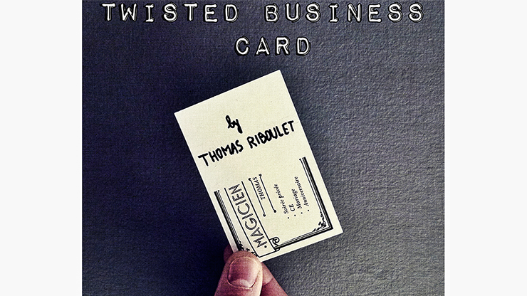 Twisted Business Card by Thomas Riboulet - Video Download Thomas Riboulet at Deinparadies.ch