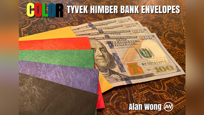 Tyvek Himber Bank Envelope COLOR SET Alan Wong at Deinparadies.ch