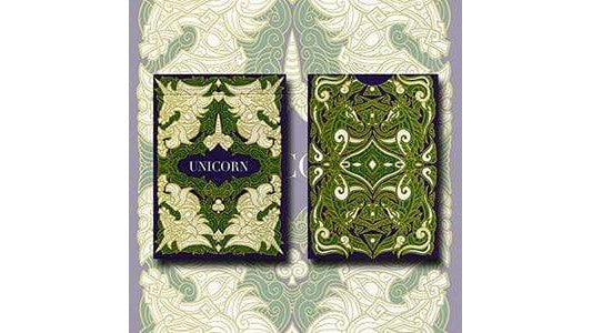 Unicorn Playing Cards (Emerald) USPCC at Deinparadies.ch