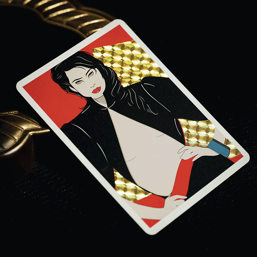 VAPORWAVE IDOL 2: MALL WALKING PLAYING CARDS-FULTONS Playing Cards-Deinparadies.ch
